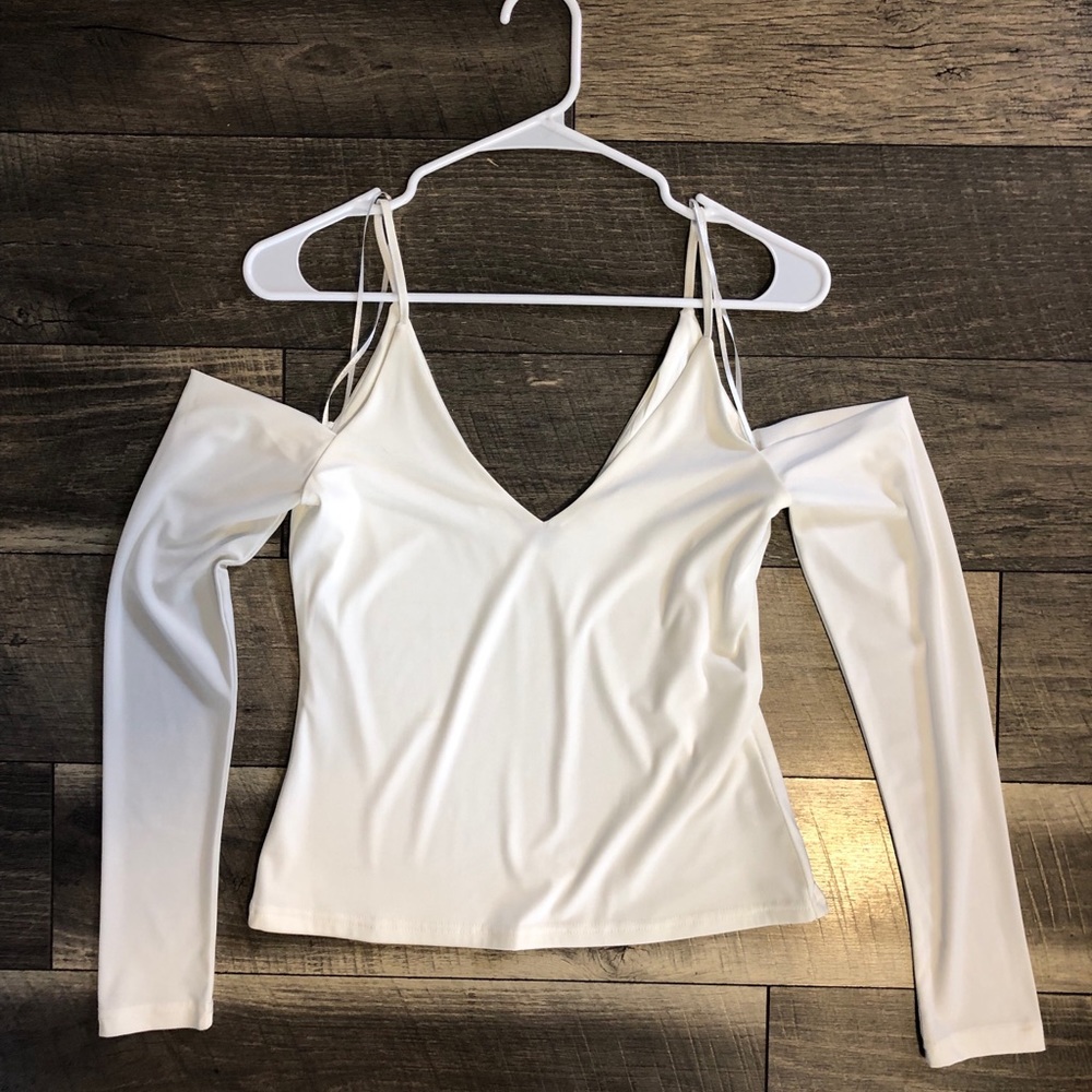 Sexy Off the shoulder long sleeve top